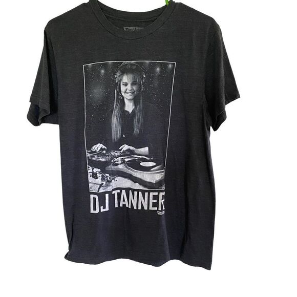 Full House DJ Tanner short sleeve gray t shirt - Picture 1 of 5
